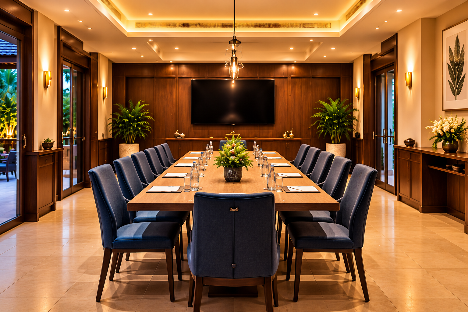Meeting hall and team outing venue at Pandora Resort Kudayathoor in Idukki, Kerala